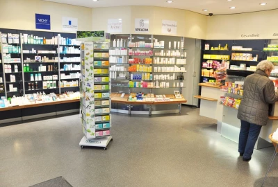 Innenansicht Apotheke Besucherraum